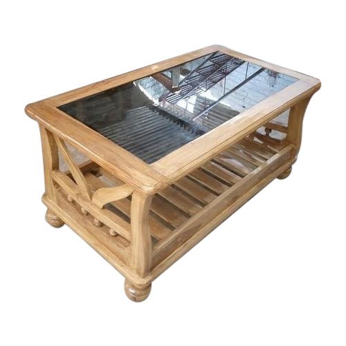 Glass Top Center Table